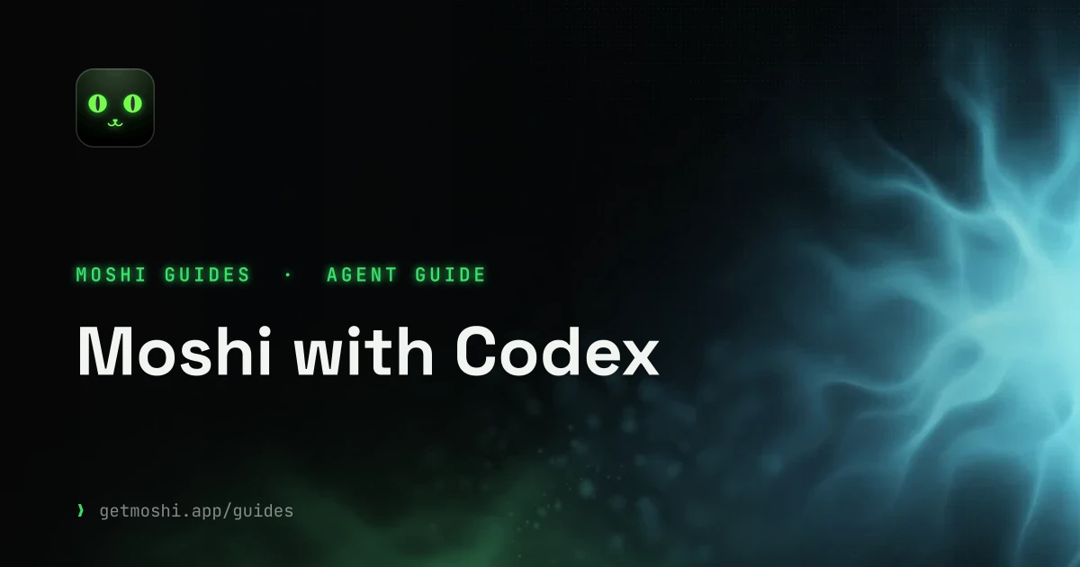 Moshi with Codex